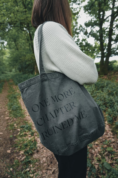One More Chapter Ruined Me - Tote Bag