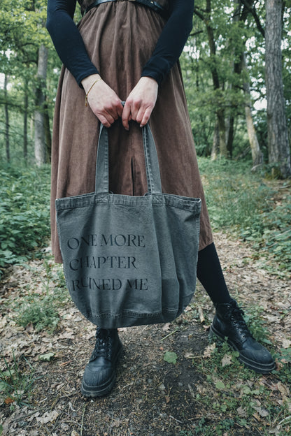 One More Chapter Ruined Me - Tote Bag