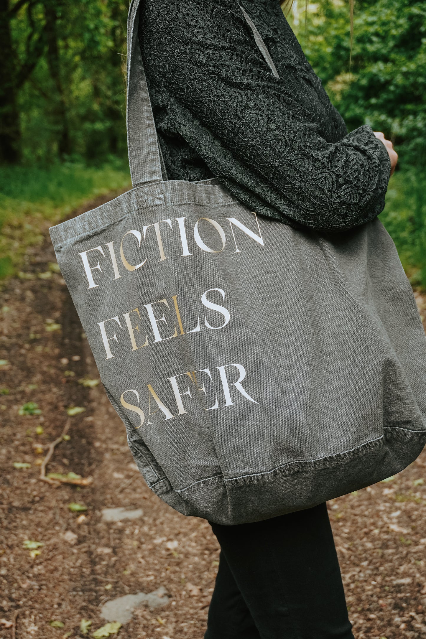 Fiction Feels Safer - Tote Bag