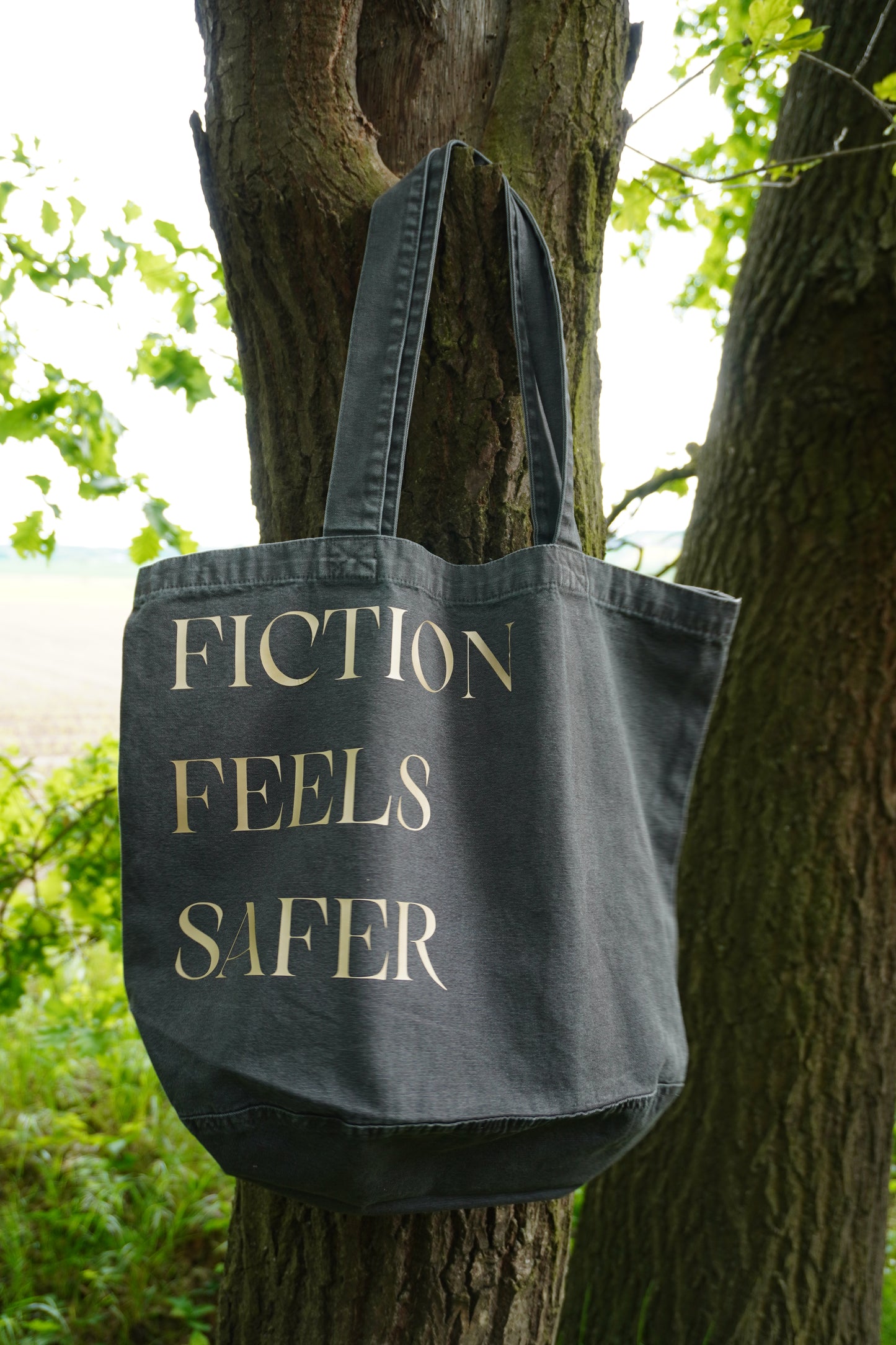 Fiction Feels Safer - Tote Bag