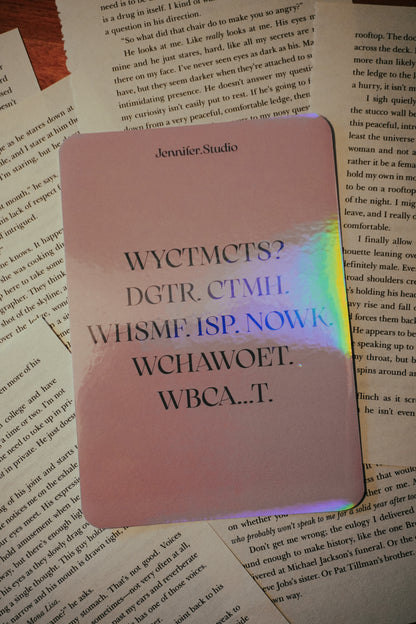 Kindle Paperwhite Insert – For the Hockey Romance Girls