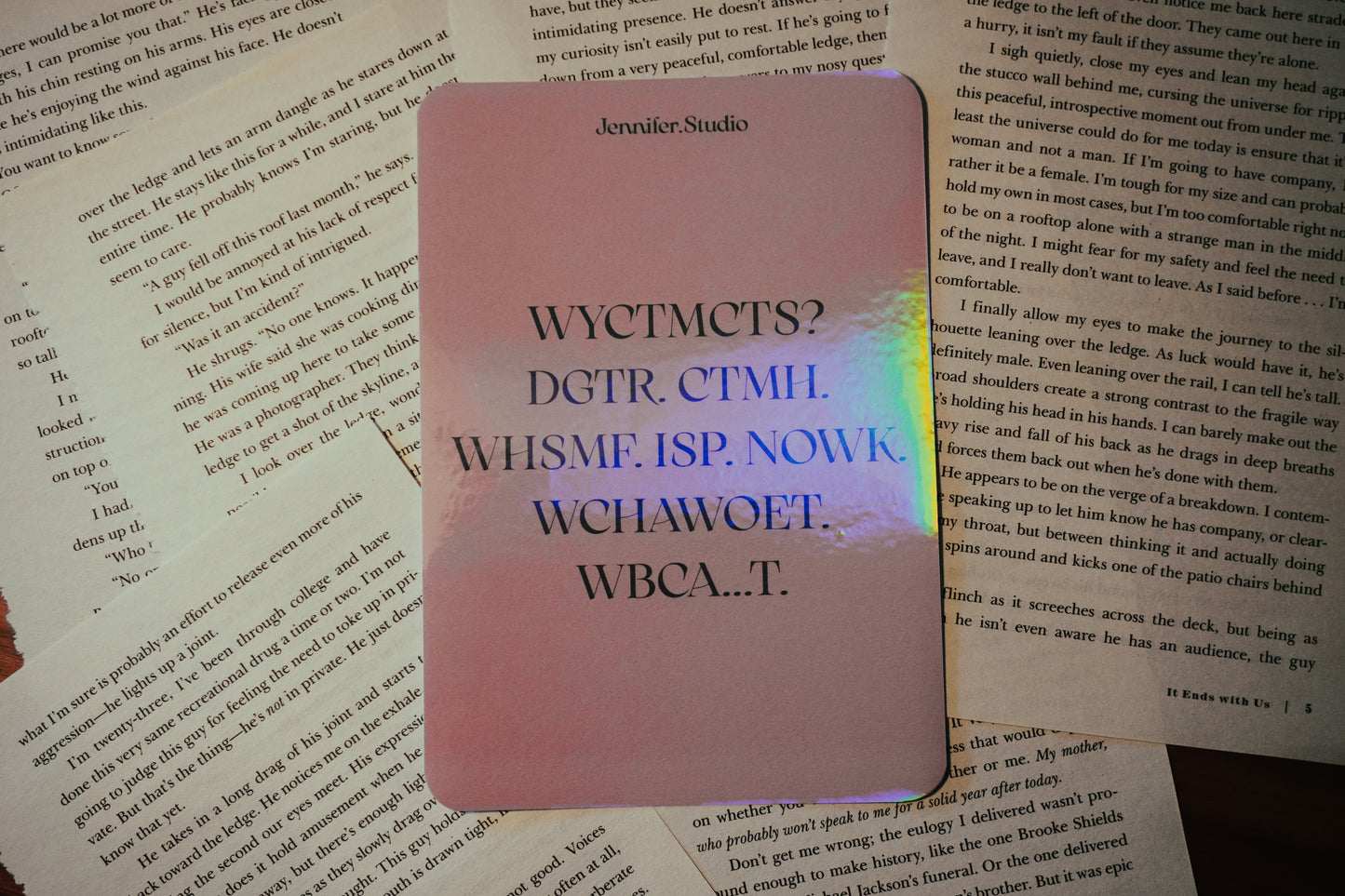 Kindle Paperwhite Insert – For the Hockey Romance Girls
